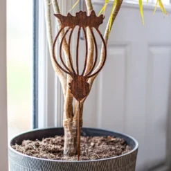 Floral Bronze Ground Stakes - 45cm (Assorted Designs) -Garden & Outdoor Store 13981009 1295005324808475