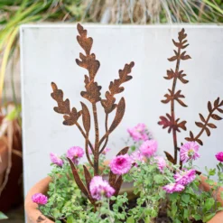 Floral Bronze Ground Stakes - 45cm (Assorted Designs) -Garden & Outdoor Store 13981009 1475005324775952