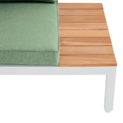 Spirit Metal Garden Corner Sofa Set - Green -Garden & Outdoor Store 13996531 7415055071573595