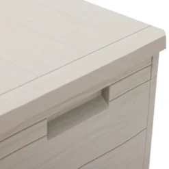 Toomax Garden Storage Box 160L - Warm Grey -Garden & Outdoor Store 13997480 1615004537223047