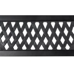 Black Steel Garden Bench -Garden & Outdoor Store 14005779 1825018249658222