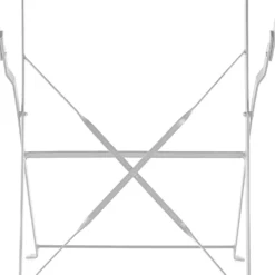 Millie Metal Bistro Set - Grey -Garden & Outdoor Store 14005781 1735018249918787