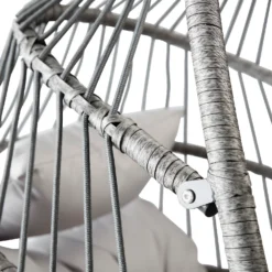 Grey Single Garden Hanging Chair -Garden & Outdoor Store 14005785 1125036152260456