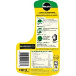 Miracle-Gro All Purpose Concentrated Liquid Plant Food 800ml -Garden & Outdoor Store 14014512 8405034803274408