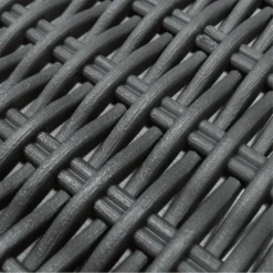 Keter California 2 Seater Outdoor Balcony Deluxe Garden Furniture Set - Graphite With Grey Cushions -Garden & Outdoor Store 14539592 1295041802219742